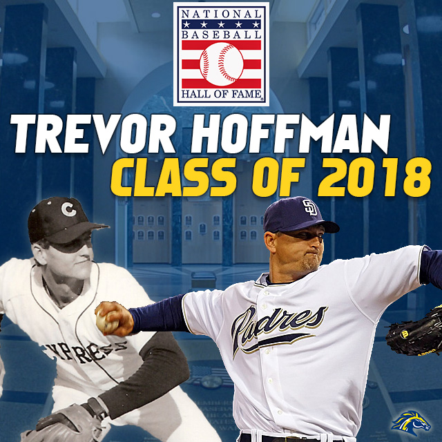 MLB Inducts Alum Trevor Hoffman into Hall of Fame - Cypress College
