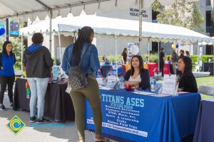 Career Fair 2019 tables