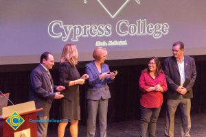 Award recipients at Commit2Cypress & Pledge Night