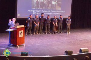 Auto Tech award recipients at Commit2Cypress & Pledge Night