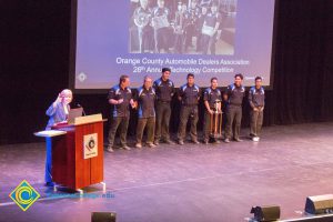 Auto Tech award recipients at Commit2Cypress & Pledge Night