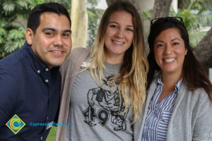 Staff at the Cypress College Transfer Fair.