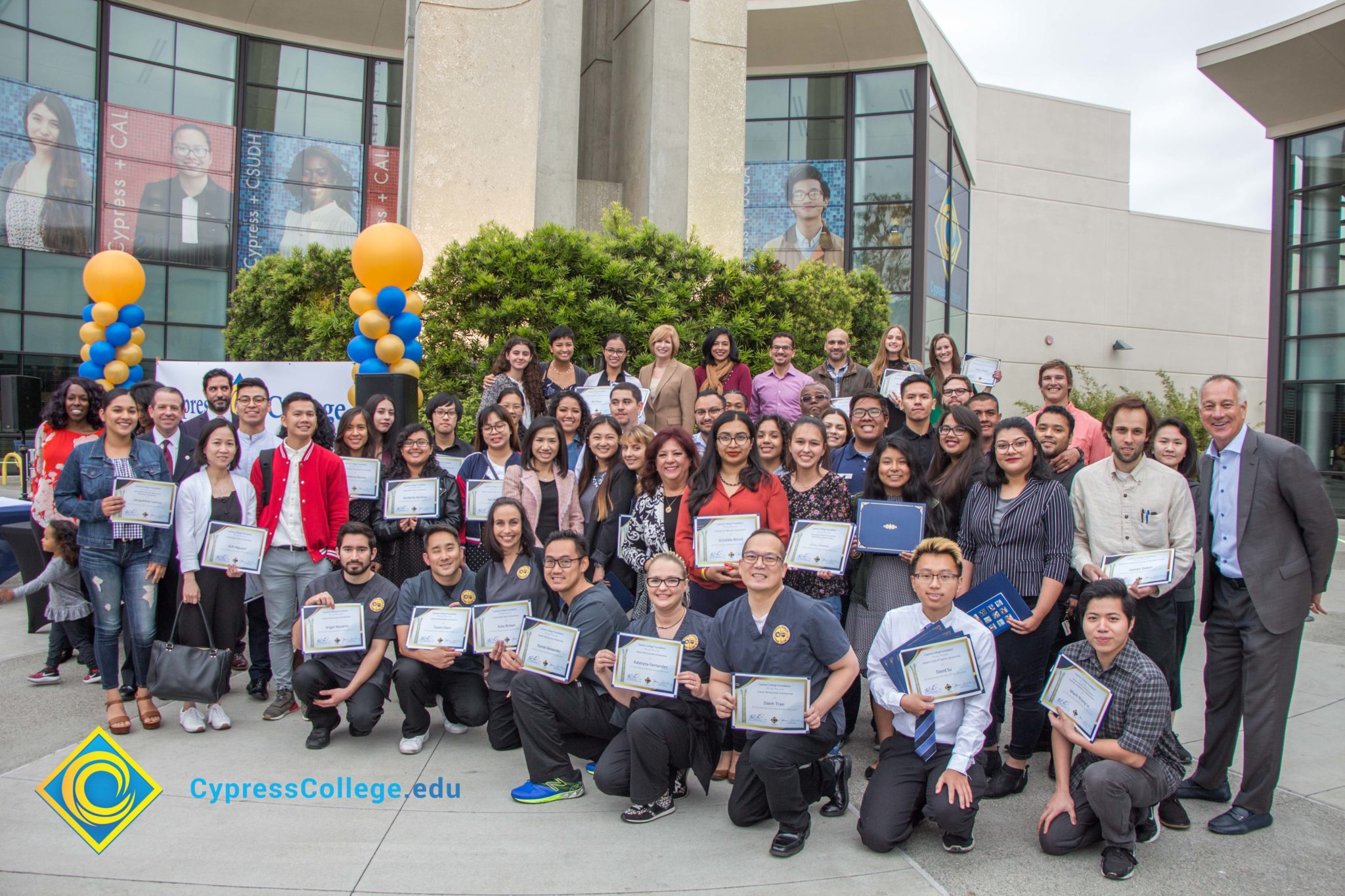 Foundation Scholarship Award winners