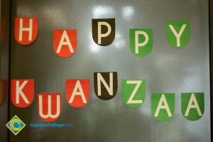 Happy Kwanzaa letters