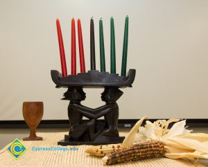 Kwanzaa candles.