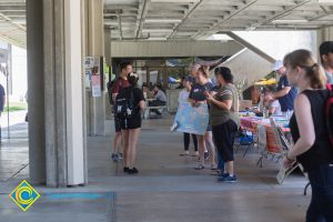 Students enjoying Club Rush