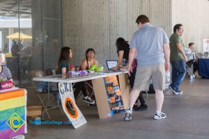 Club Rush display tables