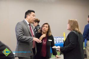 Faculty and staff at the Superintendent Breakfast.