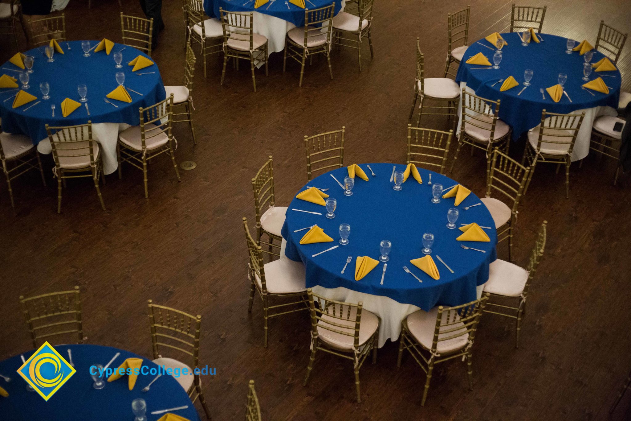 Tables at Associated Students banquet