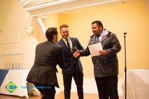 Students at Associated Students banquet