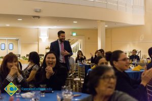 Audience at Associated Students banquet