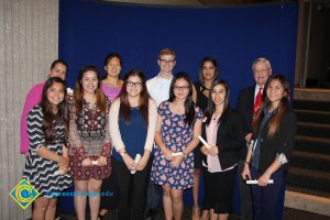 A group of students at the 2015 Scholarship Awards.