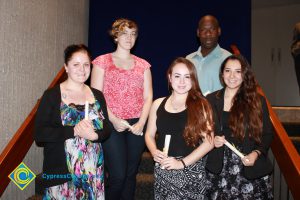 A group of students at the 2014 Scholarship Awards Ceremony.
