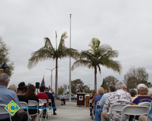 Guests at the 2016 Veteran's Day Anniversary.