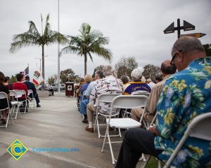 Guests at the 2016 Veteran's Day Anniversary.