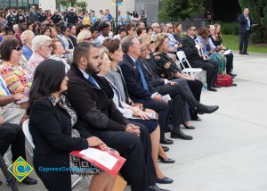 2016 Veteran's Day Anniversary audience.