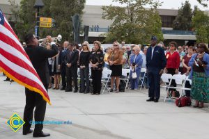 Gary Gopar playing trumpet for 2016 Veteran's Day Anniversary.