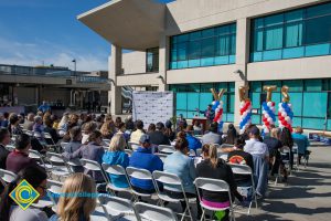 Seated guests at the Veteran's Resource Center Groundbreaking.