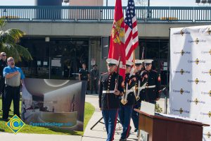 Military Color Guard.