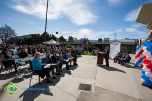 Seated guests at the Veteran's Resource Center Groundbreaking.