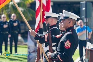 Military Color Guard.