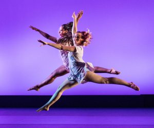 Dancers performing for 2018 People in Motion concert.