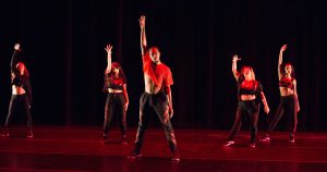 Dancers performing for 2018 People in Motion concert.