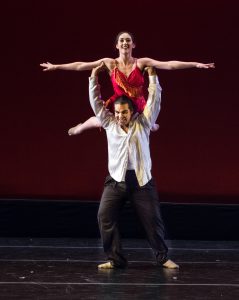 Dancers on stage