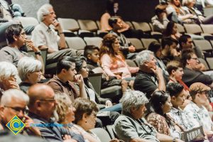 Audience at the 2018 Yom HaShoah event.