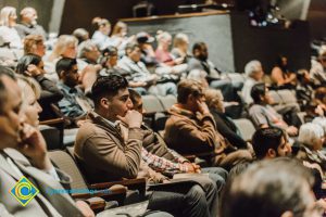 Audience at the Yom HaShoah event.