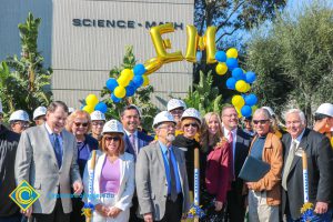 Group of people at SEM Groundbreaking ceremony.