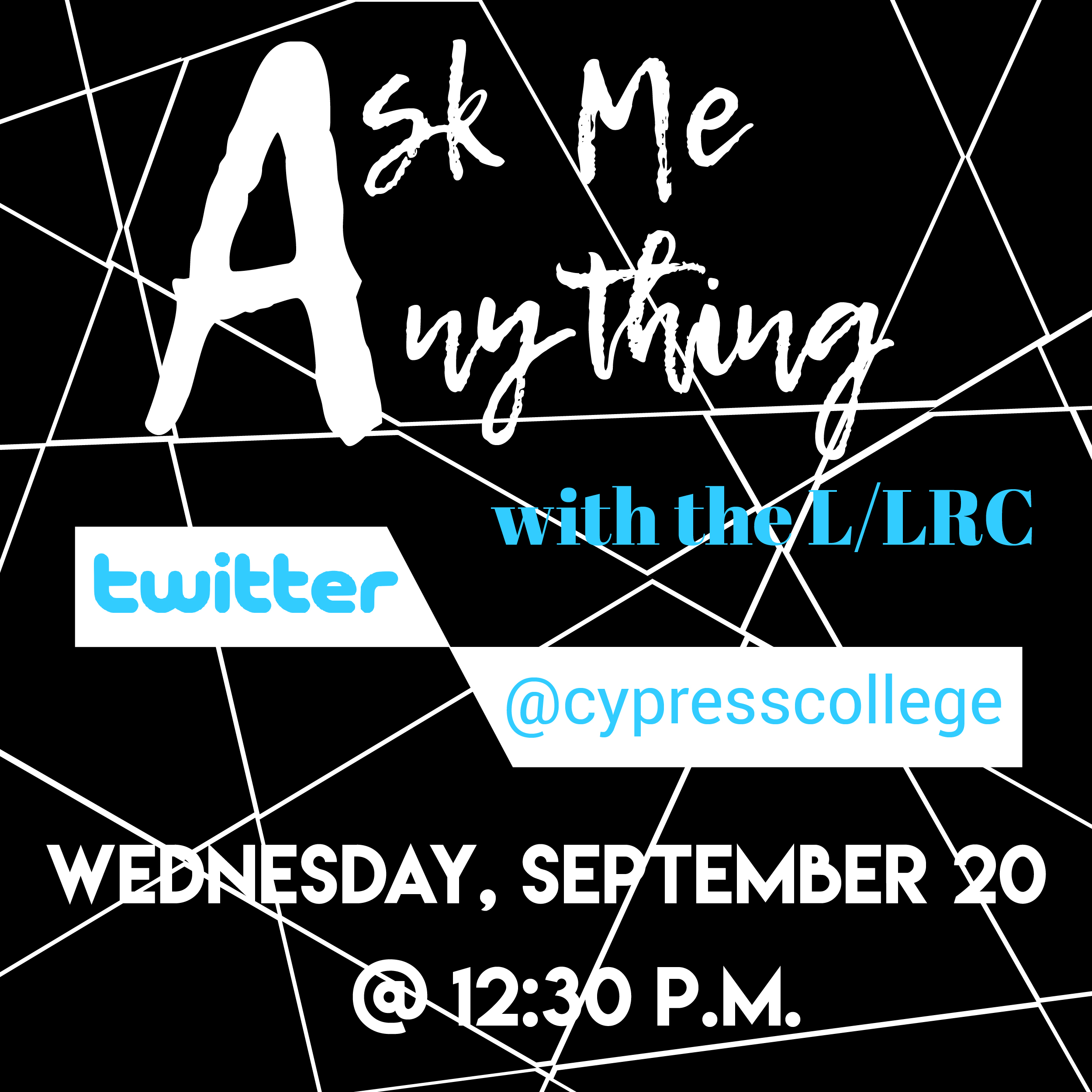 Ask Me Anything flyer