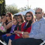 Crowd of spectators at the 2018 Commencement Ceremony.