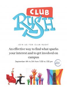 Club Rush flyer