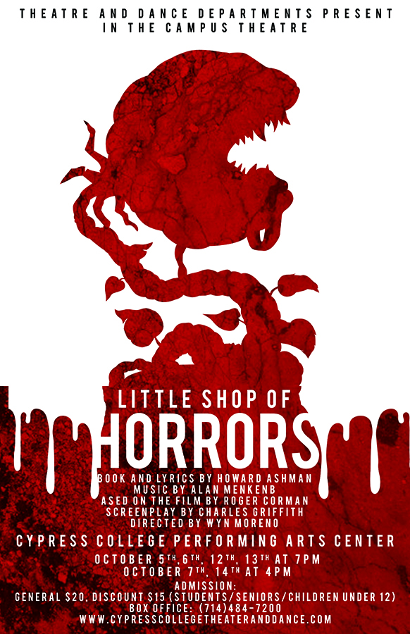 Little Shop of Horrors flyer