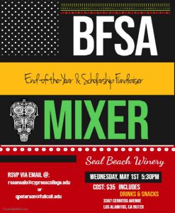 BFSA Mixer flyer