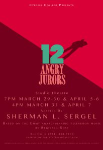 12 Angry Jurors flyer