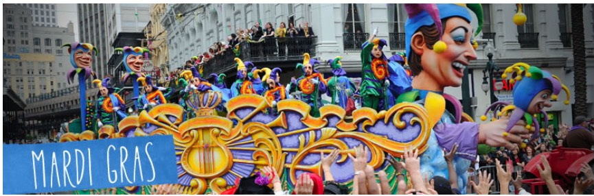 Mardi Gras poster