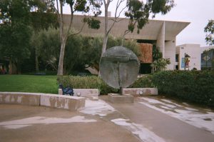 Sculpture on campus