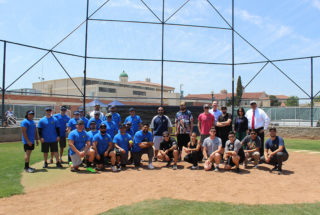 Cypress, Fullerton VRCs Play First Annual Softball Game