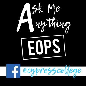Ask Me Anything EOPS flyer