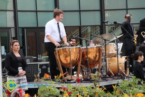 Band playing at the 48th Commencement.