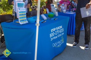 Didi Hirsch Mental Health Services information table.