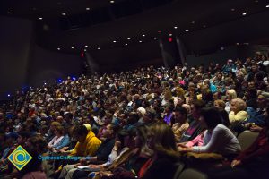 The audience at Yom HaShoah