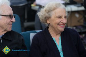 Female Holocaust survivor smiling