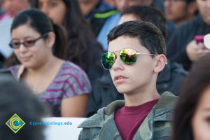 Young man wearing sunglasses