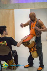 Man holding drum