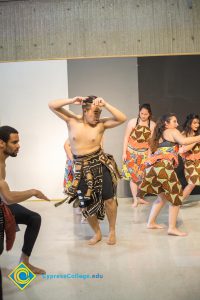 Dancers performing