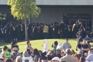 Commencement procession