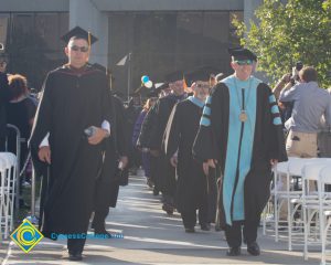 Commencement procession